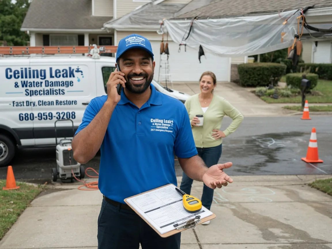 Ceiling Leak Cleanup Ambler, PA FAQs